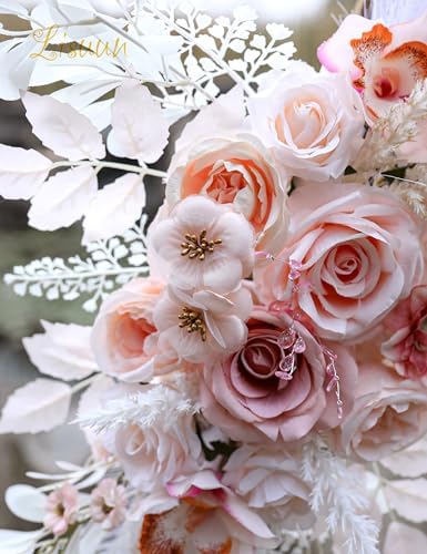 Lisuun Wedding Arch Flowers Pack of 2 1