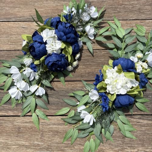 HS BRIDAL Artificial Wedding Arch Flowers Set of 2