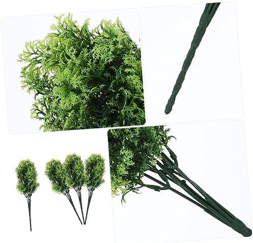 4pcs Decorative Artificial Plants for Home Office and Parties