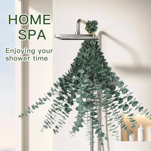 20 Pcs Dried Eucalyptus Stems for Spa Bathroom Decor