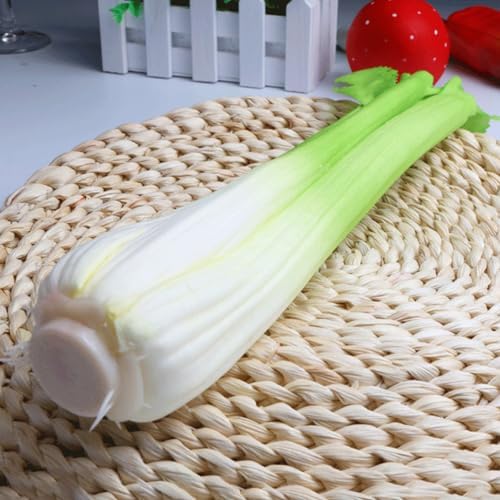 LOGOFUN 2pcs Artificial Vegetable Photo Prop for Home Kitchen Display