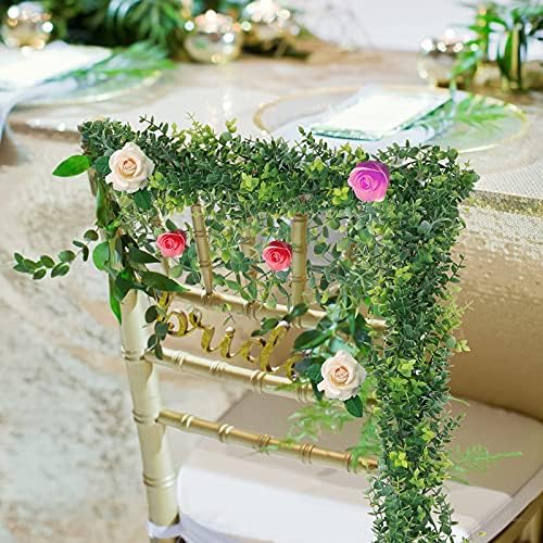 Artflower 3 Pack Artificial Eucalyptus Garland