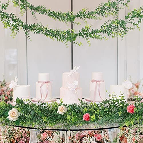 Artflower 3 Pack Artificial Eucalyptus Garland