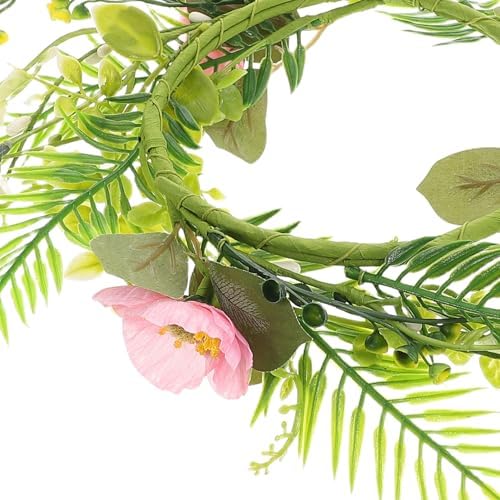 MAGICLULU Artificial Flower Wreath for Candles