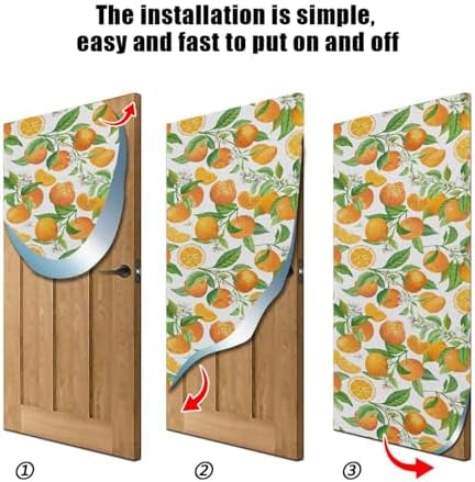 Susiyo Christmas Door Cover Stretch Fabric Decor