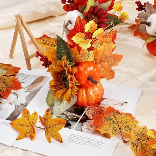 6 Pcs Fall Decorations Centerpieces for Thanksgiving