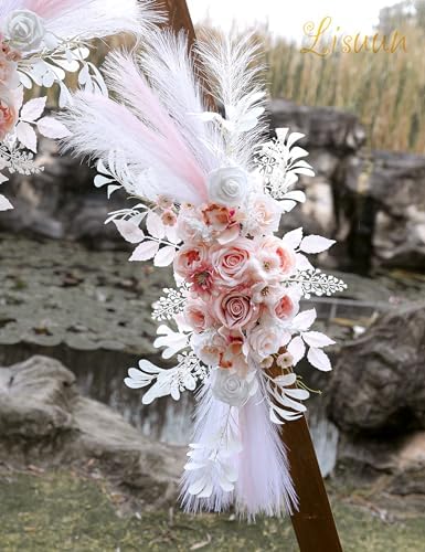 Lisuun Wedding Arch Flowers Pack of 2 1