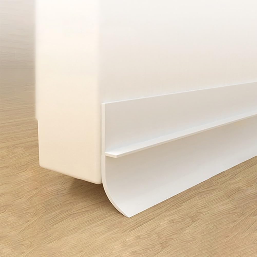 Weather Stripping Door Seal Strip with Self-Adhesive Backing 05x2m Beige