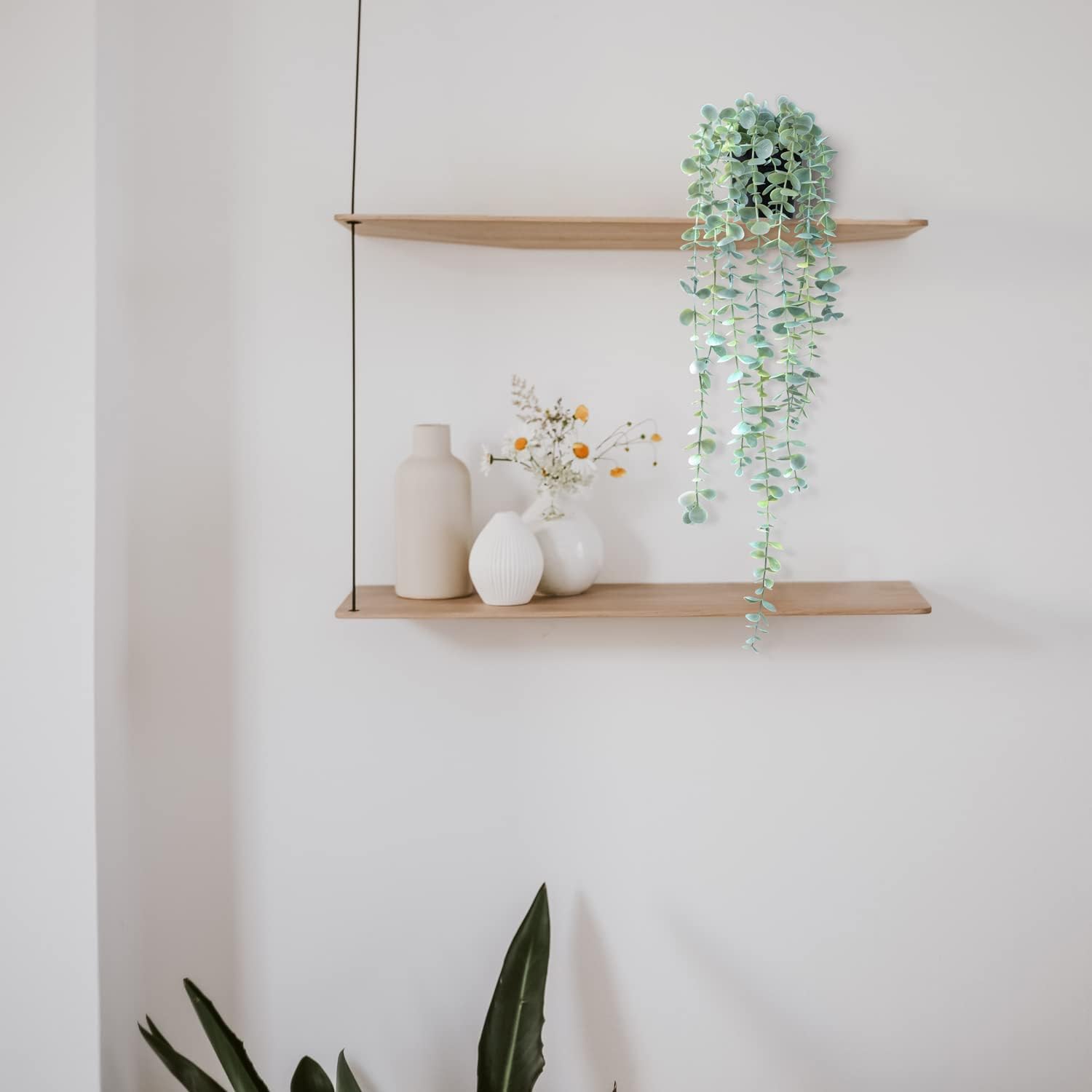 Fake Hanging Eucalyptus Wall Decor 236 Inches 1PCS