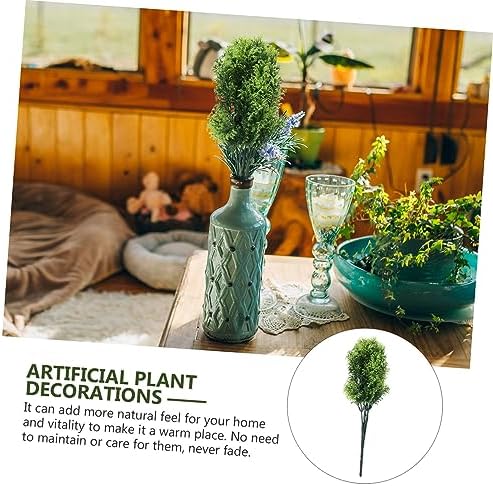 4pcs Decorative Artificial Plants for Home Office and Parties