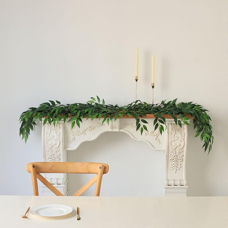 3 Strands Italian Ruscus Artificial Vines Garland 39 Inches
