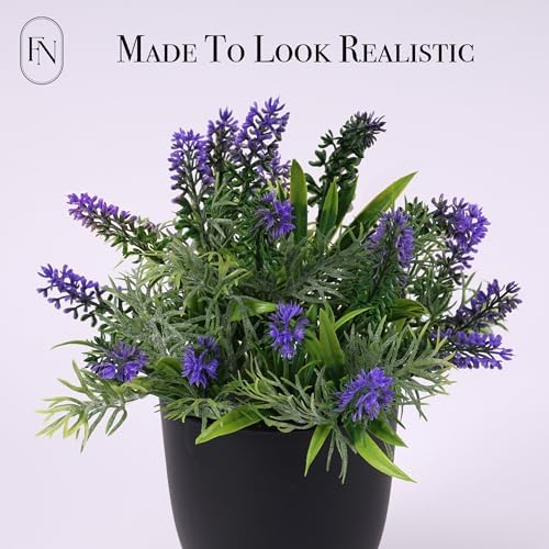 3 Pack 10 Inch Artificial Plant Greenery Pot