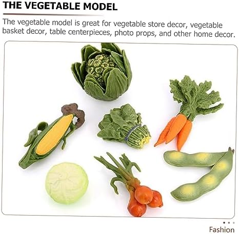 Cabilock Realistic Artificial Vegetable Display Props