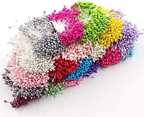 Silver Artificial Flower Stamen 600Pcs Lot for Decor