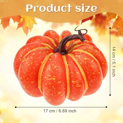 67 Inch Artificial Foam Pumpkin for Fall Decor