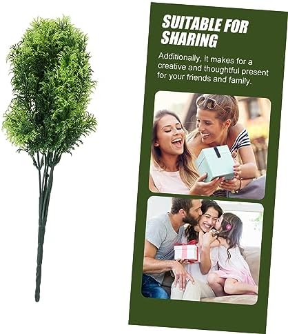 4pcs Decorative Artificial Plants for Home Office and Parties