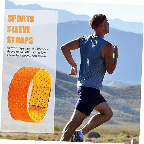Sosoport 6pcs Elastic Cuff Straps for Sports Shirts