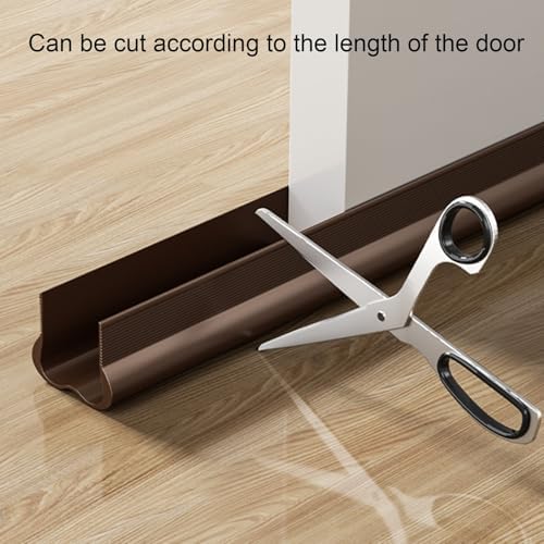 Papaba Door Seal PVC Weather Stripping Gap Filler