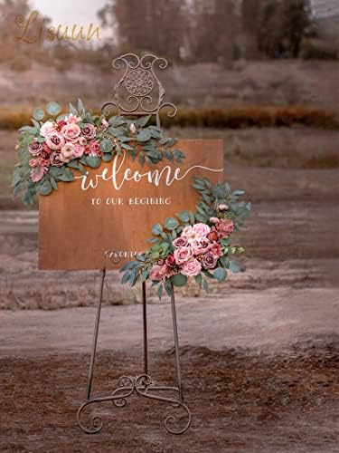 Lisuun Wedding Arch Flowers Pack of 2