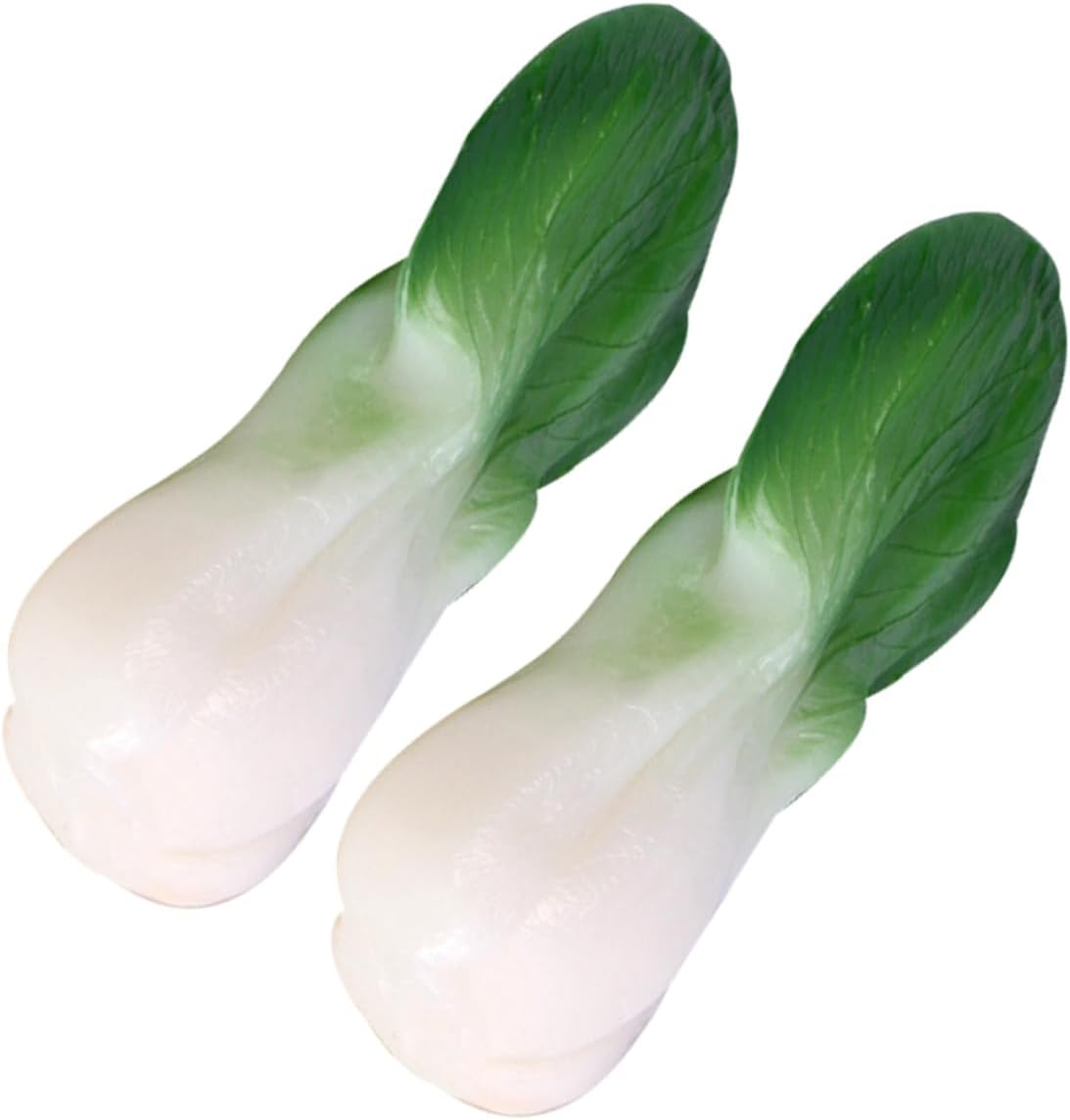 Happyyami 2pcs Artificial Chinese Cabbage Models Lifelike Display