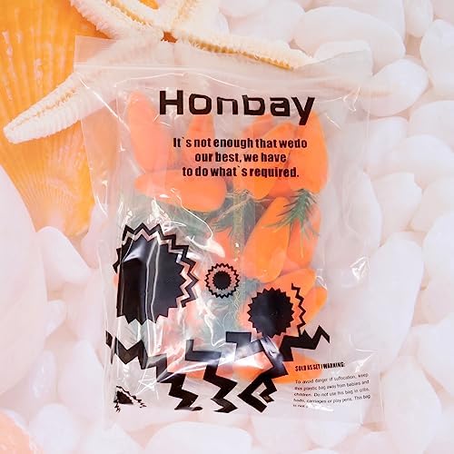 Honbay 20PCS Foam Artificial Carrots Hanging Decorations
