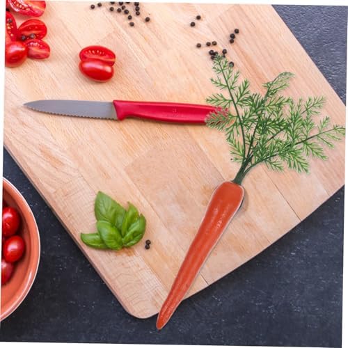STOBAZA 2Pcs Lifelike Carrot Decoration Models