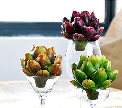 3PCS Artichoke Artificial Flower Fake Vegetables 43x39 Inch