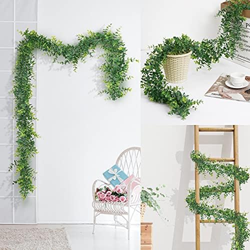 Artflower 3 Pack Artificial Eucalyptus Garland