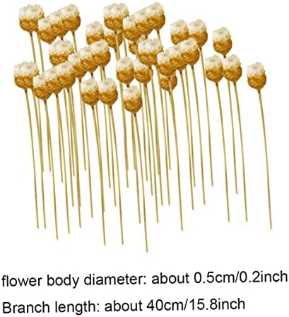 White Dried Daisy Bouquet Artificial Flowers for Home Decoration