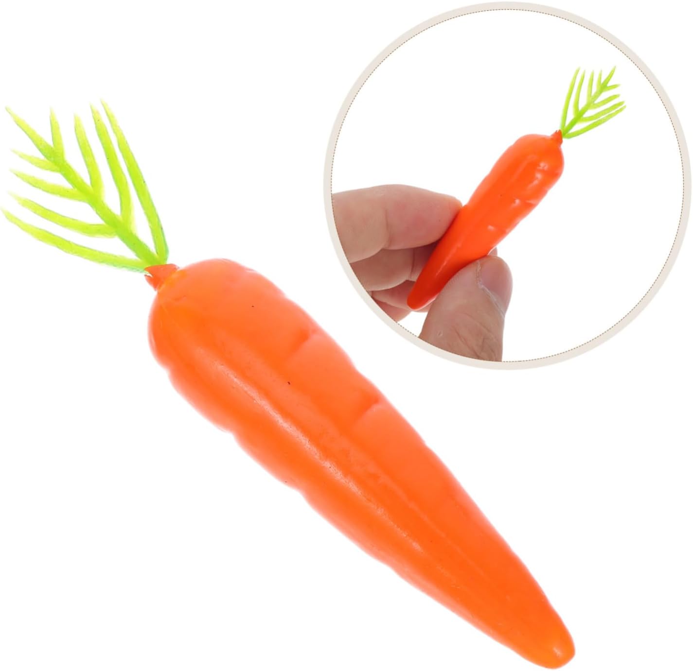 Cabilock 30pcs Artificial Carrots for Home Decor