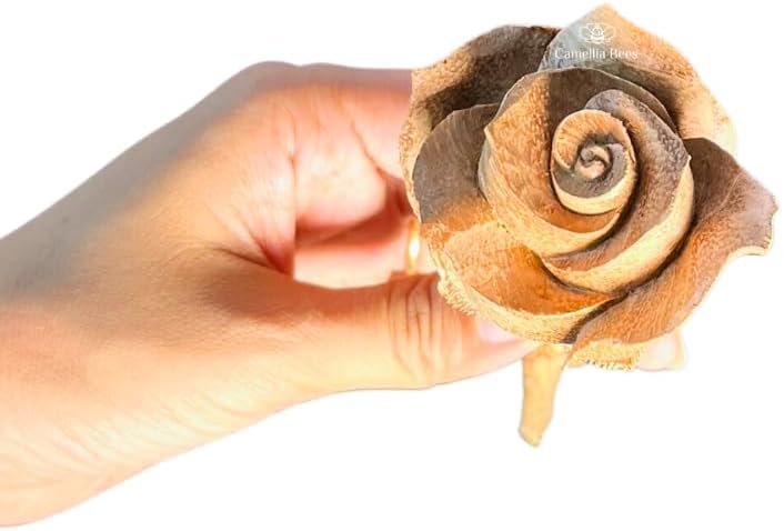 Wooden Rose - Handmade 5th Wedding Anniversary Gift