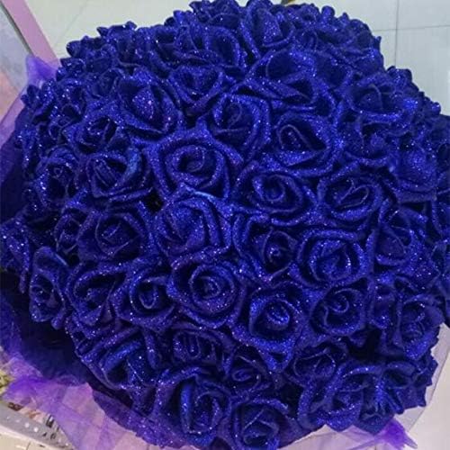 Silver Rose Artificial Flowers 10PCSLOT for Wedding Decor