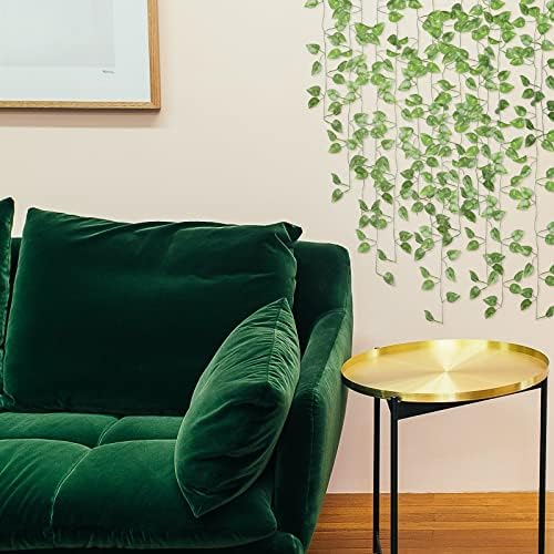 Tbestmax Artificial Ivy Leaves 48 Pack 315 Feet Greenery Garland