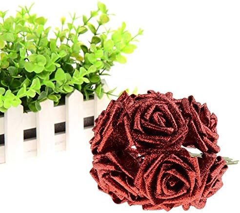 Silver Rose Artificial Flowers 10PCSLOT for Wedding Decor