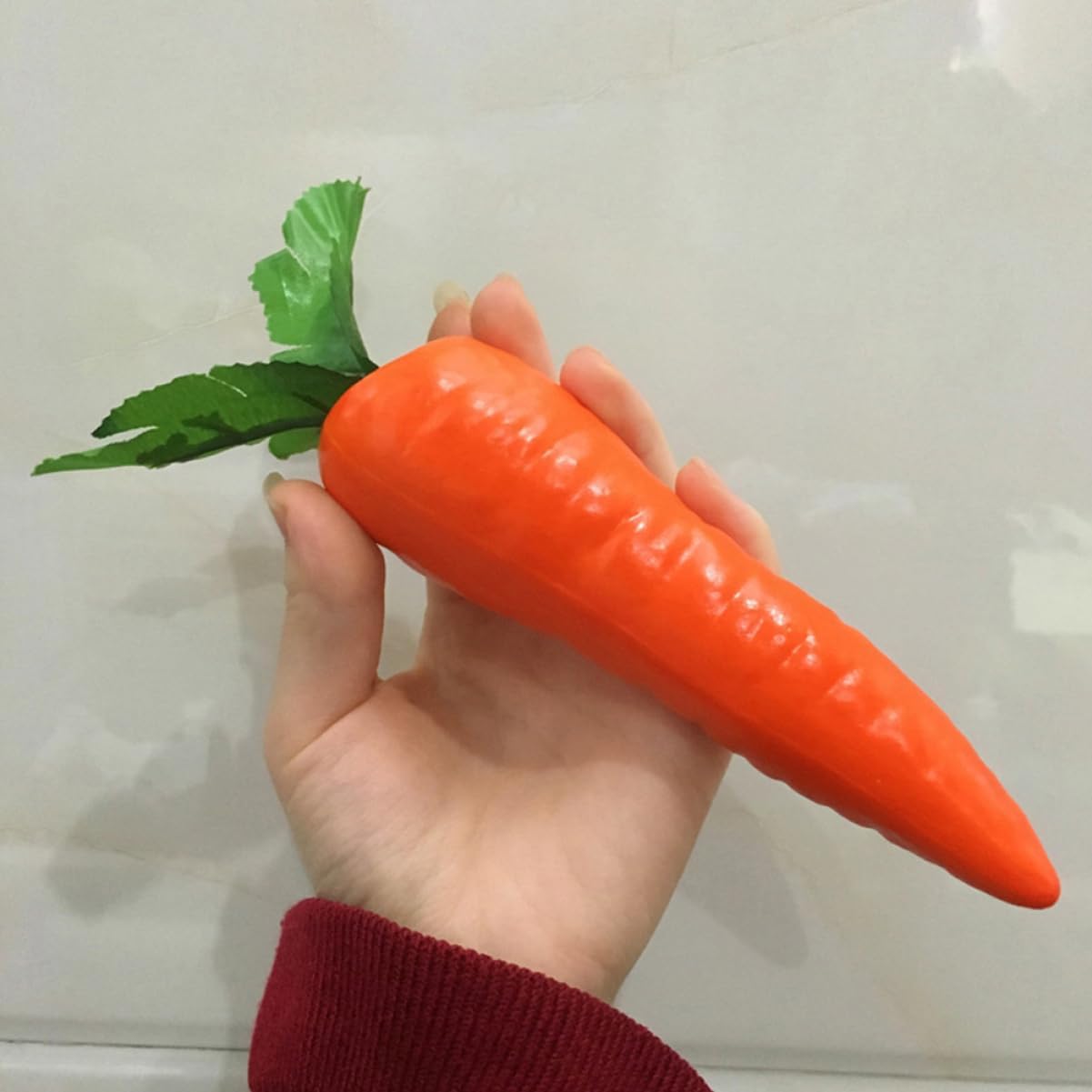 Amosfun 10PCS Lifelike Carrot Decor for Home Easter DIY