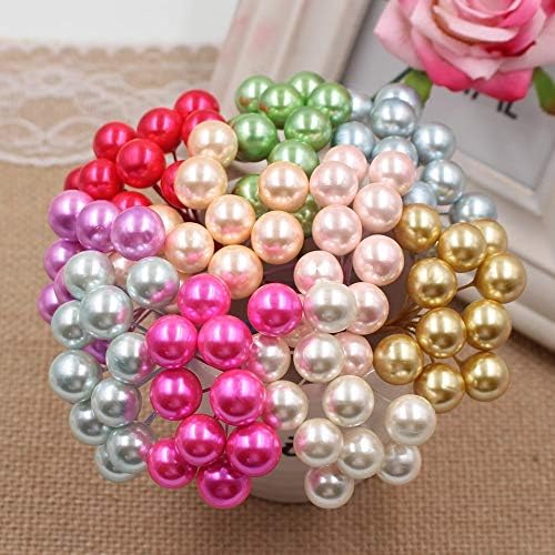 MountRuby Artificial Flowers 50pcs Lot Silver Wedding Decor