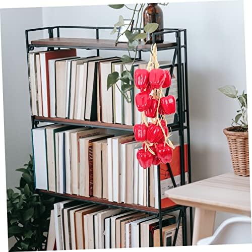 Vaguelly Artificial Pepper Pendants 5Pcs Farmhouse Decor
