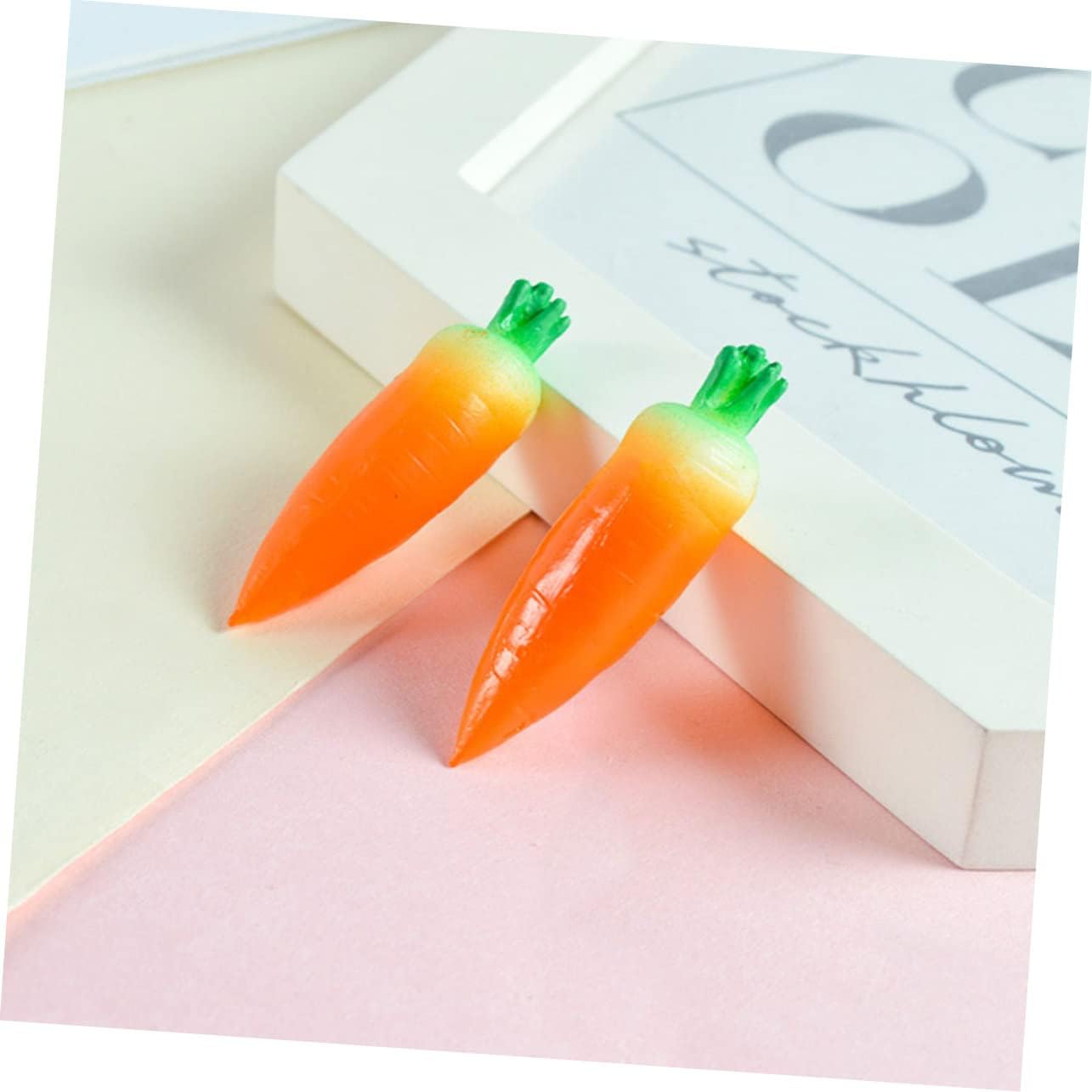 DECHOUS 4sets Artificial Carrots Easter Decor Props