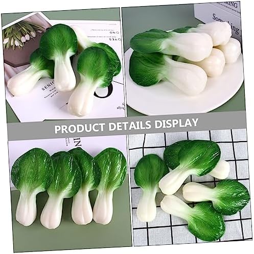 Happyyami 2pcs Artificial Chinese Cabbage Models Lifelike Display