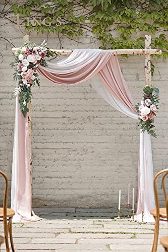 Lings Moment Wedding Arch Flowers Kit Pack of 4