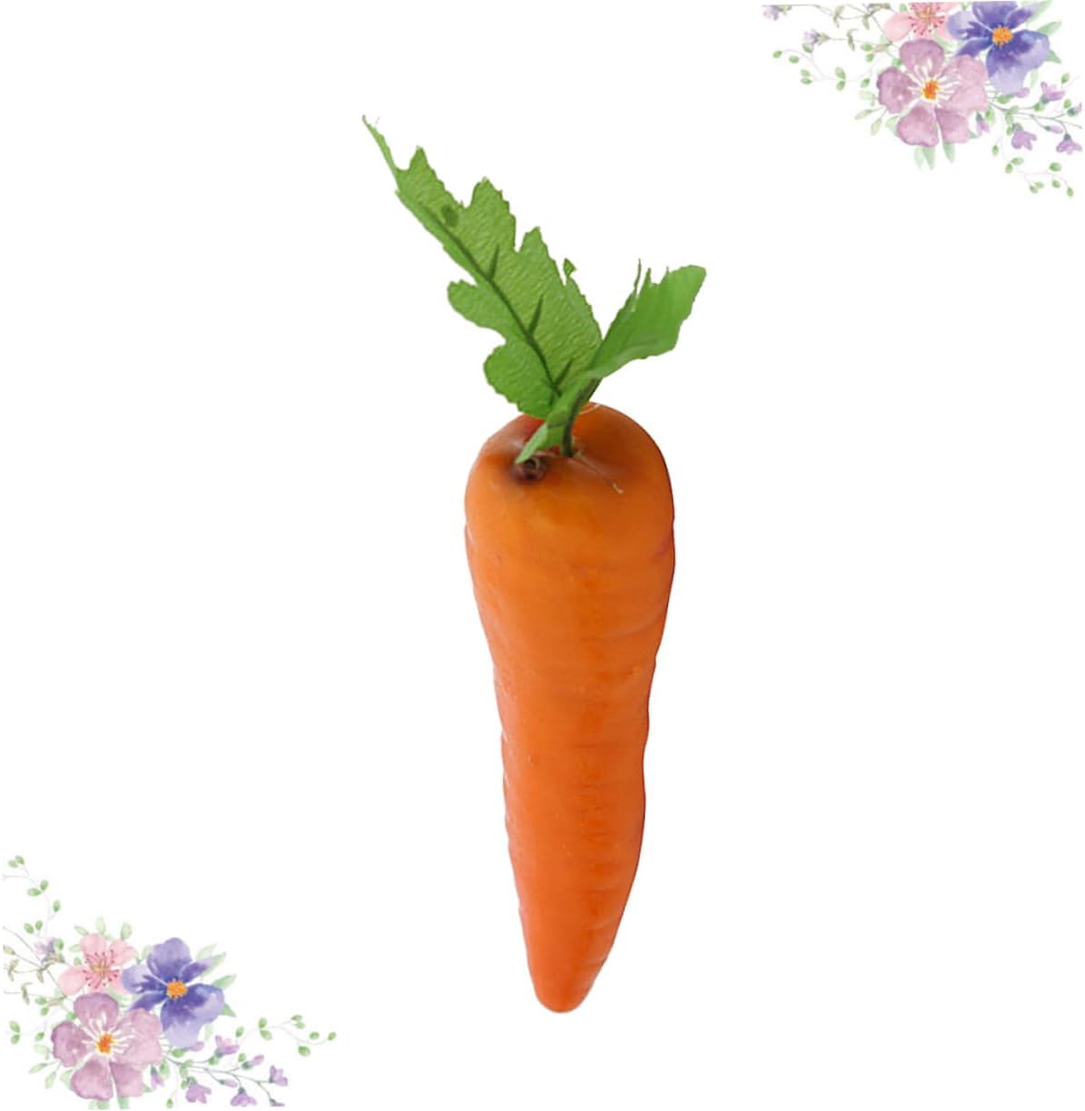 Cabilock 8Pcs Realistic Fake Carrots Artificial Vegetable Decorations