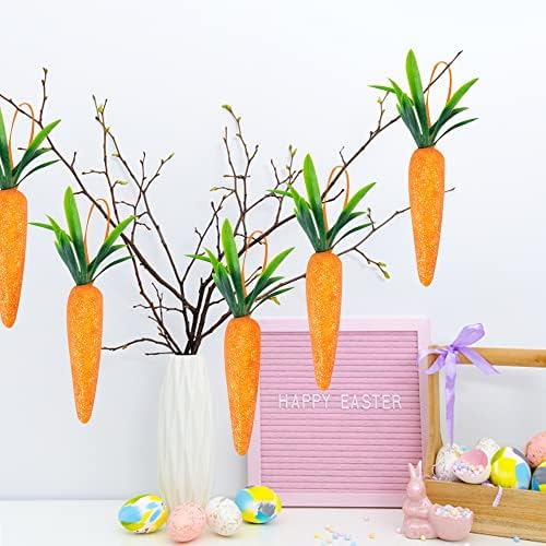 Wehhbtye 5 Inch Realistic Carrot Decorations - 30PCS