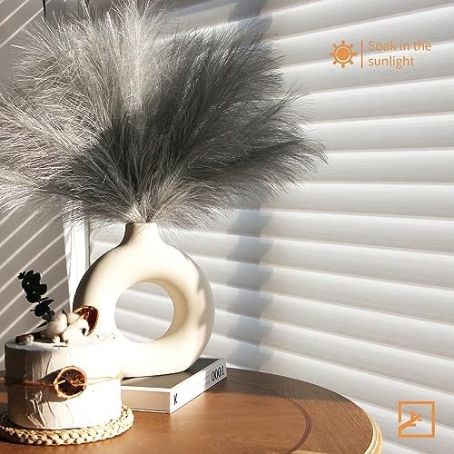 ZIFTY Silver Pampas Grass 6-Pc Artificial Decor