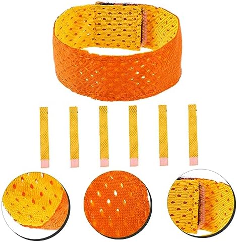 Sosoport 6pcs Elastic Cuff Straps for Sports Shirts