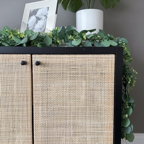 Cqure 3Pcs Eucalyptus Garland for Wedding Bedroom Fireplace Decor