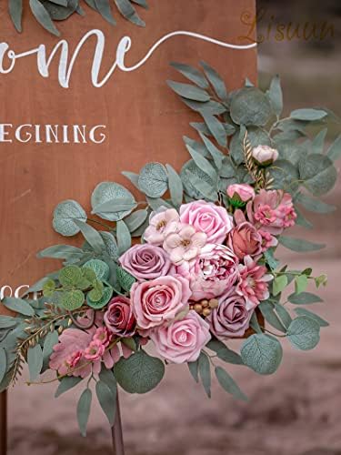 Lisuun Wedding Arch Flowers Pack of 2