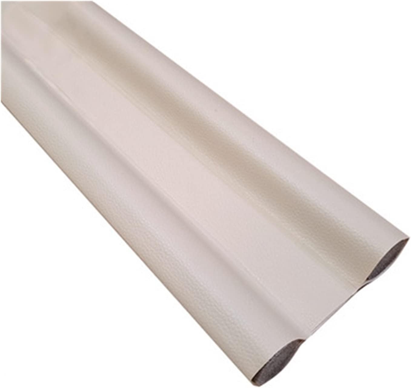 Jinghong PU Leather Door Bottom Sealing Strip Beige
