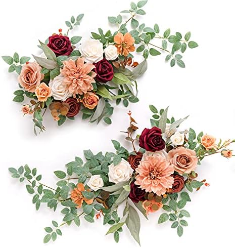Lings Moment 2Pcs Terracotta Artificial Flower Garland