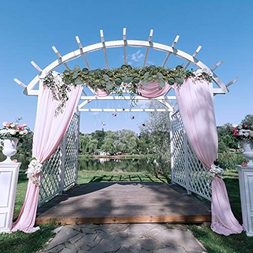 83 Foot Faux Eucalyptus Garland for Weddings and Decorations