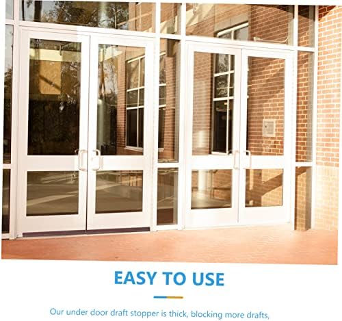 RORPOIR Rubber Door Seal Strip Draft Stopper Under Door Gaps Blocker